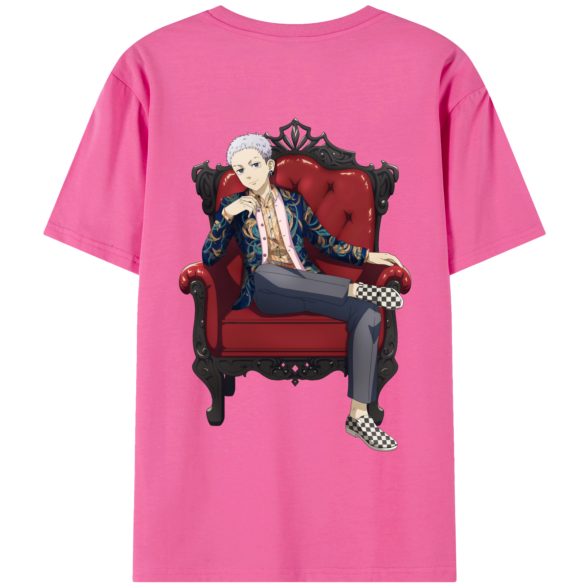 （画像用） 東京リベンジャーズ Tokyo Revengers レディース半袖Tシャツ(バックプリント)